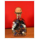 Bottle Filled With Marbles