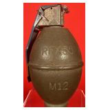 Inert RFX55 M12 Training Grenade