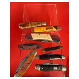 Lot of 8 Pocket Knifes