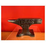 Texas 1836 Paperweight Anvil