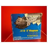 5 - Silver Bear .410 3' Sabot Slugs Shells