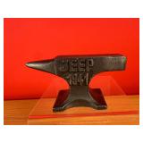 1941 Jeep Cast Iron Paperweight Anvil