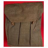 1943 Dated WW2 Era PPSH Stick Magazine Pouch