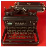 1934 Royal Keyset KH Model Typewriter