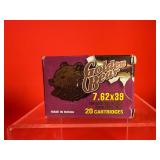 20 Rounds - Golden Bear 7.62x39mm Ammo