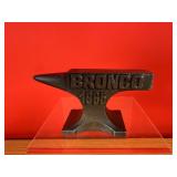 Ford 1965 Bronco Paperweight Advertising Anvil