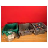 Totes of Clock Gears, Bearing & Oil Seals