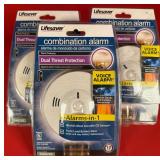 Lot of 3- Lifesaver Combination Smoke & C01 Alarms