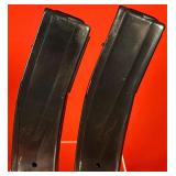 2 - Unmarked M1 Carbine .30Cal Magazines