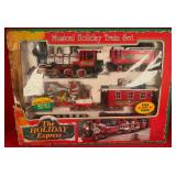 The Holiday Express Musical Holiday Train Set