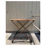 Collapsable Rolling Go Kart Stand