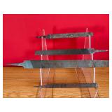 Lot of 4 - Bluegrass Belknap Rat Tail Files