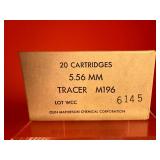 20 Rounds of 5.56MM Tracer Ammo