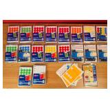 Large Lot of Color Coded Labels