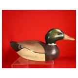 Ducks Unlimited Wooden Mallard Decpy