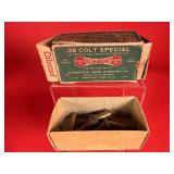 Vintage Remington Kleanbore .38 Colt Special Ammo