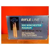 20 Rounds of PPU .300 Winchester Magnum Ammo