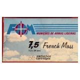 20 Rounds of 7.5x54MM French Mass Ammo