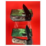 2 - Frost Cutlery Dark Knight Folding Hunters