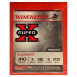 5 - Winchester Super X .410 3' 000 Buck Shells