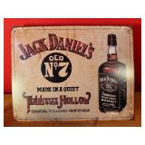 Jack Daniels Old No. 7 Whiskey Tin Sign