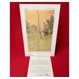 1062 of 2500 'Honey Locust' by Paul Sawyier Print