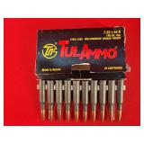 10 Rounds - TulAmmo 7.62x54R FMJ Ammo