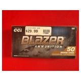 50 Rounds - Blazer .40 S&W FMJ Ammo