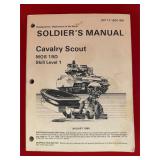 US Arm Cavalry Scout MOS 19D Soldier's Manual