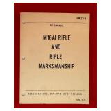 Vietnam Era Army M16A1 Rifle & Marksmanship Manual