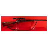 Mauser Rifle W/ Set Triggers & Hex Target Barrel