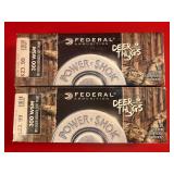 40 Rounds - Federal Deer Thugs .300 WSM Ammo