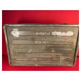 Vintage Aluminum Military Storage Case