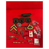 Lot of Military Pins & Patches