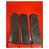 3 - 1911 .45 ACP Pistol Magazine
