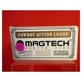 50 Rounds - MagTech .38 Special Cowboy Action Load