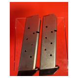 2 - Chip McCormick 1911 .45 ACP Pistol Magazines