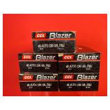 250 Rounds - CCI Blazer .45 ACP FMJ Ammo