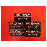250 Rounds - CCI Blazer .45 ACP FMJ Ammo
