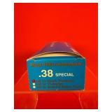 50 Rounds - Black Hill .38 Special Wadcutters