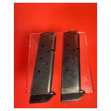 2 - Shaw 1911 .45 ACP Pistol Magazines