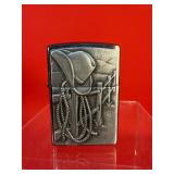 Western Motif Zippo Lighter