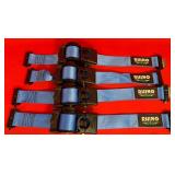 Rhino USA E-Track Retractable Ratchet Straps
