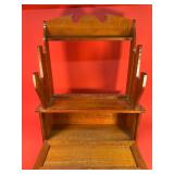 Wooden Archery Wall Rack W/ Arrow Storage