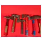 Lot of 6 Hatchets
