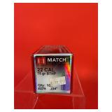 100 - Hornady Match 22 Cal .224' BTHP Bullets