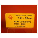 20 Rounds - Norinco 7.62x39mm Ammo