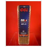 100 Rounds - CCI Mini Mag .22LR Ammo