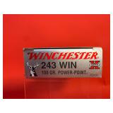 20 Rounds - Winchester .243 Win