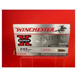 20 Rounds - Winchester Super-X .243 Win JSP Ammo